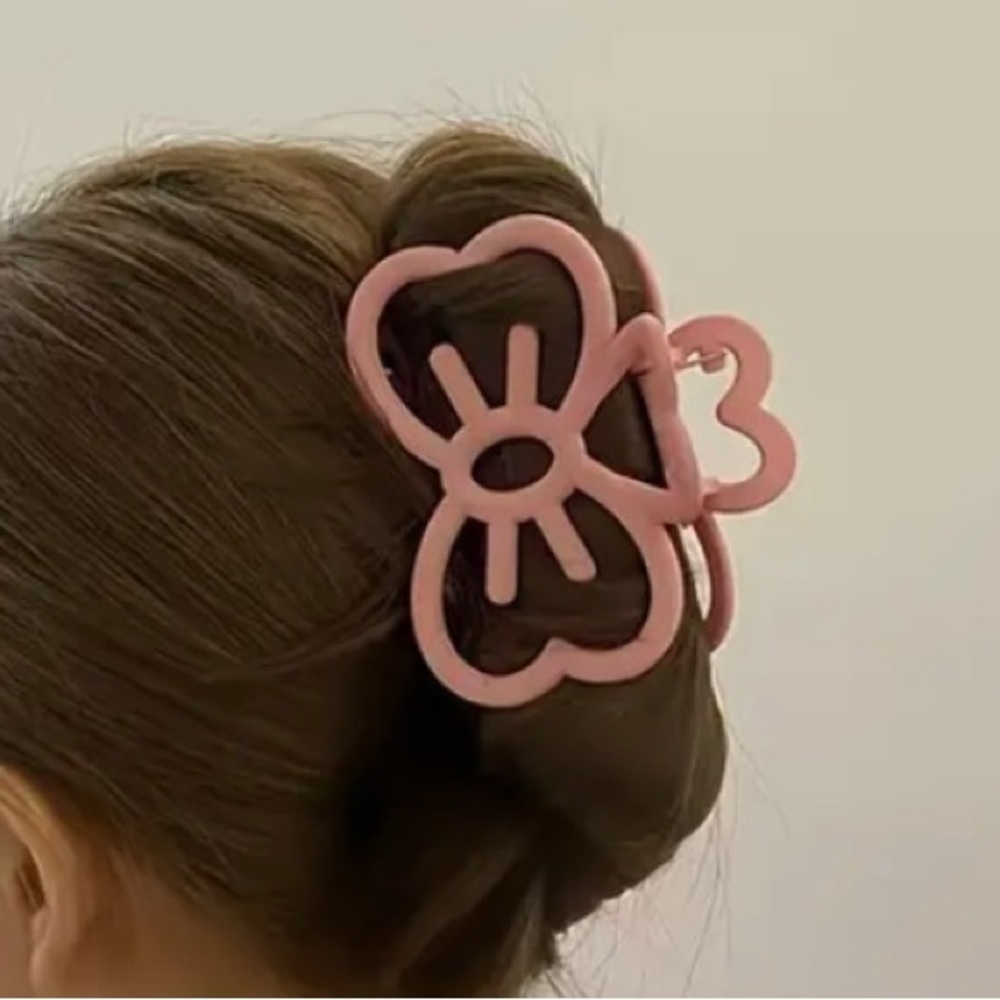 New Hello Kitty Cat Bow Hair Clips Set of 2 - Picture 3 of 3